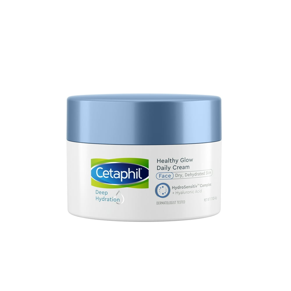 Cetaphil Deep Hydration Healthy Glow Daily Face Cream With Hyaluronic Acid, Vitamin E & Vitamin