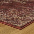 thumbnail image 2 of Oriental Weavers Andorra Area Rug 7135E Casual Red Curls Curves 2' 6" x 12' Rectangle, 2 of 2