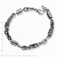 thumbnail image 2 of Stainless Steel Polished Bracelet - 9 Inch, 2 of 2