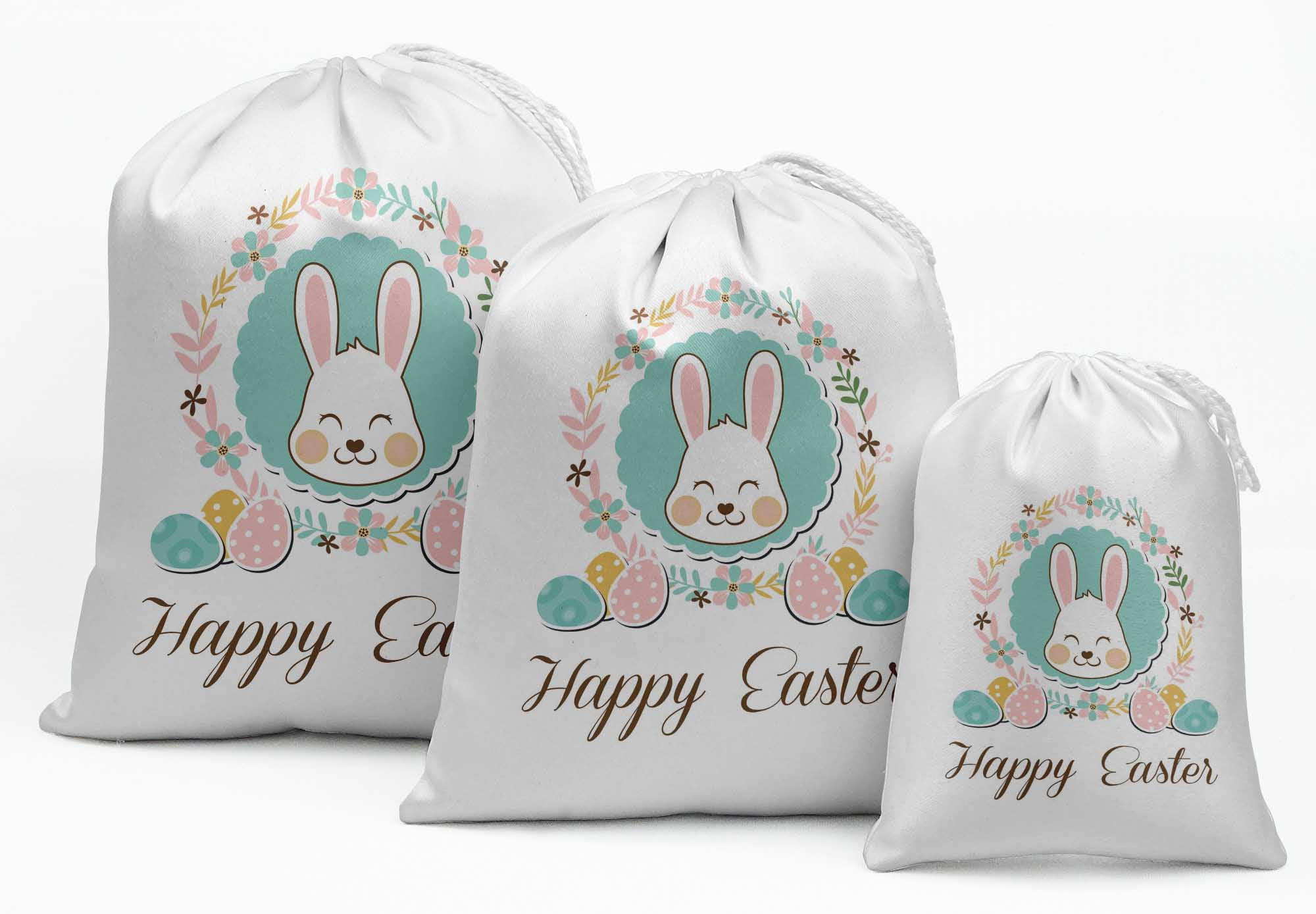 Details about   Bunny Ear Rabbit Candy Bag Biscuit Package Easter Rabbit Cookie Bag 