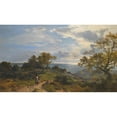 thumbnail image 3 of Sidney Richard Percy 14x10 Black Modern Framed Museum Art Print Titled - A Peep at the Sea, Fairlight Glen (1859), 3 of 5