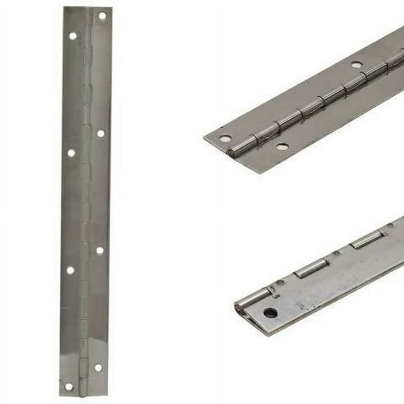 Ranger Boat Piano Hinge 207219 | 10 x 1 1/4 Inch 16 Gauge Stainless