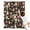 Boston Terrier Dog, variant on Boston Terrier Dog with Flower-1 Blanket,Comfortable Soft Flannel Throw Blanket,All Season,Warm Lightweight Blankets for Sofa Bed Couch Living Room Chair,30"x40"(80x100cm)