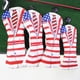 thumbnail image 2 of Accesorios de golf Chaqueta de la bandera americana de la PU 1 3 5 CAUSOS REGALOS AUMENTES A prueba de agua para los golfistas Hombres Fairway Driver Protector Número de placa Methold OD008022-00, 2 of 5