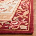thumbnail image 3 of Safavieh Easy Care Chelsea Bordered Area Rug, Ivory/Burgundy, 4' x 6', 3 of 8