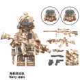 thumbnail image 2 of StarBuild 8 PCS Figuras Miniatura Inspiradas en el Equipo Especial KSK, Soldados Diversos para Fiestas Infantiles y Decoración de Pasteles, 2 of 9