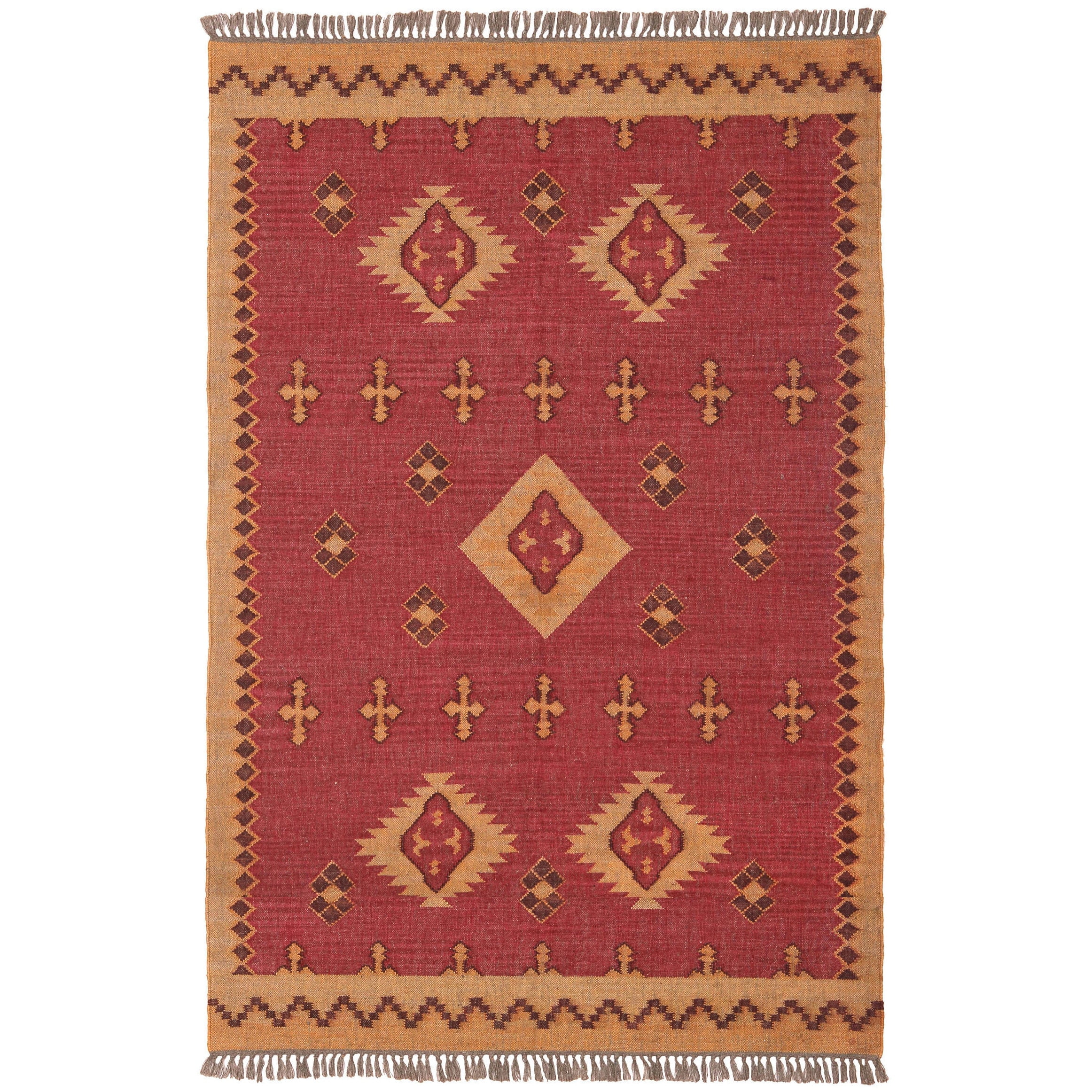 St Croix Hacienda Southwestern Red Area Rug