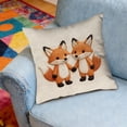 thumbnail image 6 of Euaioeiu Cute Animal Pillow Cover Fluffy Embroidery Decorative Throw Pillow Case Soft Accent Cushion Cover for Living Room Sofa Bedroom Decor Festival Home Decor, 6 of 6