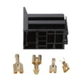 thumbnail image 5 of lionlar 12V 4 Pin 30 Amp Automotive Relay Socket Holders Mounting Base With Terminals, 5 of 5
