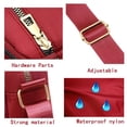 thumbnail image 5 of Lightweight Crossbody Bags for Women Shoulder Bag Purse Nylon Soft Travel Handbag with Multi Pockets,20*16*7cm,Wine Red, 5 of 8