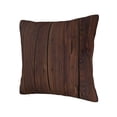 thumbnail image 2 of Wukai Vintage Wood Premium Polyester Fleece Pillow Covers with Hidden Zipper Closure,Luxuriously Soft and Durable-20"x20", 2 of 7