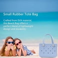 thumbnail image 7 of BOGC EVA Waterproof Summer Storage Basket Mini Kid Beach Bogg Bag Women Shopping Bag Picnic Rubber Jelly Tote Bogg Bag Kid Purses, 7 of 7