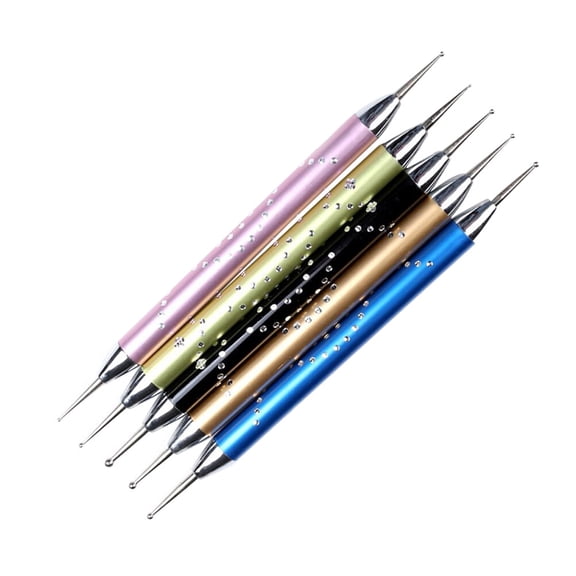 RENACLIPY Back to School Embossing Tool Fondant Shaping Dotting Tool Set 5PCS