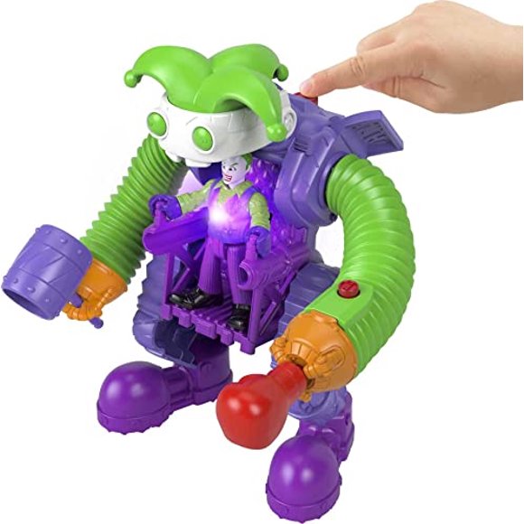 Figura Fisher-Price Imaginext DC Super Friends El Joker para juego preescolar