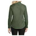 thumbnail image 2 of Yellow Rooster Womens Long Sleeve Easy Care Shirt Clover Green XL, 2 of 6