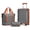 Gray-3, variant on 3 Piece Carry On Luggage Set with Tote bag Toiletry Bag 20in Front Opening Hardshell Suitcase with Spinner Wheels TSA Lock Lightweight Travel Set for Women Men