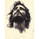 thumbnail image 1 of Qisvanset Framed Canvas Wall Art 12x16 Inch Proverbs Jesus Modern Bible Verse Sketch Art, 1 of 5