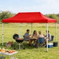 thumbnail image 4 of Outdoor Folding Tent for Camping and Hiking— Shade Booth for Exhibitions Thickened Advertising with Four Corner Reinforcement and Easy Portable Frame, 4 of 5