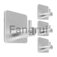 thumbnail image 4 of For Heavy Duty Adhesive Hooks Squarestraight Hook Silver, 4 of 4