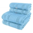 thumbnail image 1 of Kit Juego de 4 Toallas de Baño Florence 450g 100% Algodón - 2 baño + 2 cara Deng Xun unisex, 1 of 2