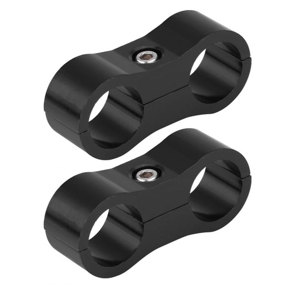 Clamp Fitting Adapter,2Pcs AN6 Braided Hose Hose Separator Clamp Clamp Fitting Ultra Responsive