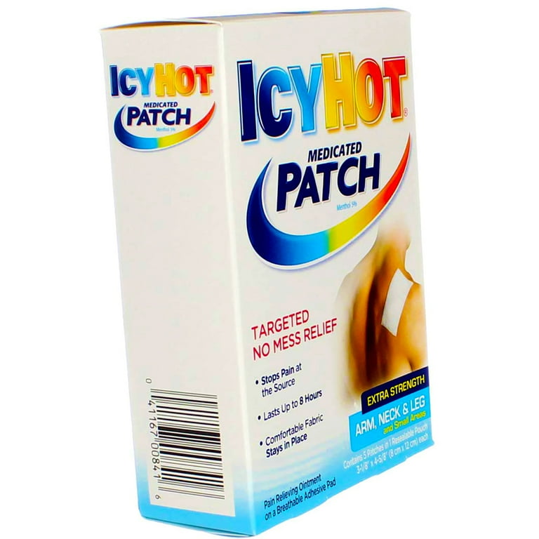 Arm, Neck and Leg Patch  Icy Hot® Pain Relief Patch