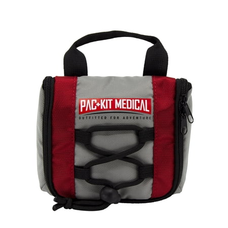 Pac-Kit Trailblazer 1 Outdoor First Aid Kit, 65 Pieces – Comprehensive Emergency Survival Medical Supplies for Hiking, Camping, Backpacking, Car, Home, and Outdoor Adventures