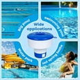 thumbnail image 1 of MTBLYS Dispensador flotante grande de productos químicos para piscinas | Flotador con pastillas reemplazables | Tapa con cierre giratorio para piscinas, jacuzzis y spas, 1 of 7