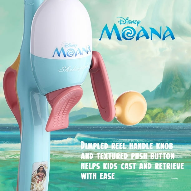 disney moana fishing pole Shakespeare Disney Beginner Kit  Meet Moana Moana Shakespeare Disney Fishing Pole