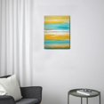 thumbnail image 3 of Wall Art for Sea-Lake Enthusiast - 12x16 inch Abstract Modern Blue Ocean Canvas Print for Home Décor, 3 of 7