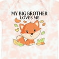 thumbnail image 4 of Inktastic My Big Brother Loves Me Little Fox Boys or Girls Baby Bodysuit, 4 of 5