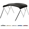 thumbnail image 4 of KEMIMOTO Bimini Top Boat Cover for 6ft 55''-78'' W 600D Marine Grade Canvas, 4 of 10