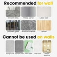 thumbnail image 5 of Heavy Duty Adhesive Hooks 10-pack, Acrylic Self Adhesive Wall Hooks with 15kg Load, Non-damaging & Waterproof for Bathroom Towels, Kitchen Utensils, Coats and Home Organization,Vsgery, 5 of 8