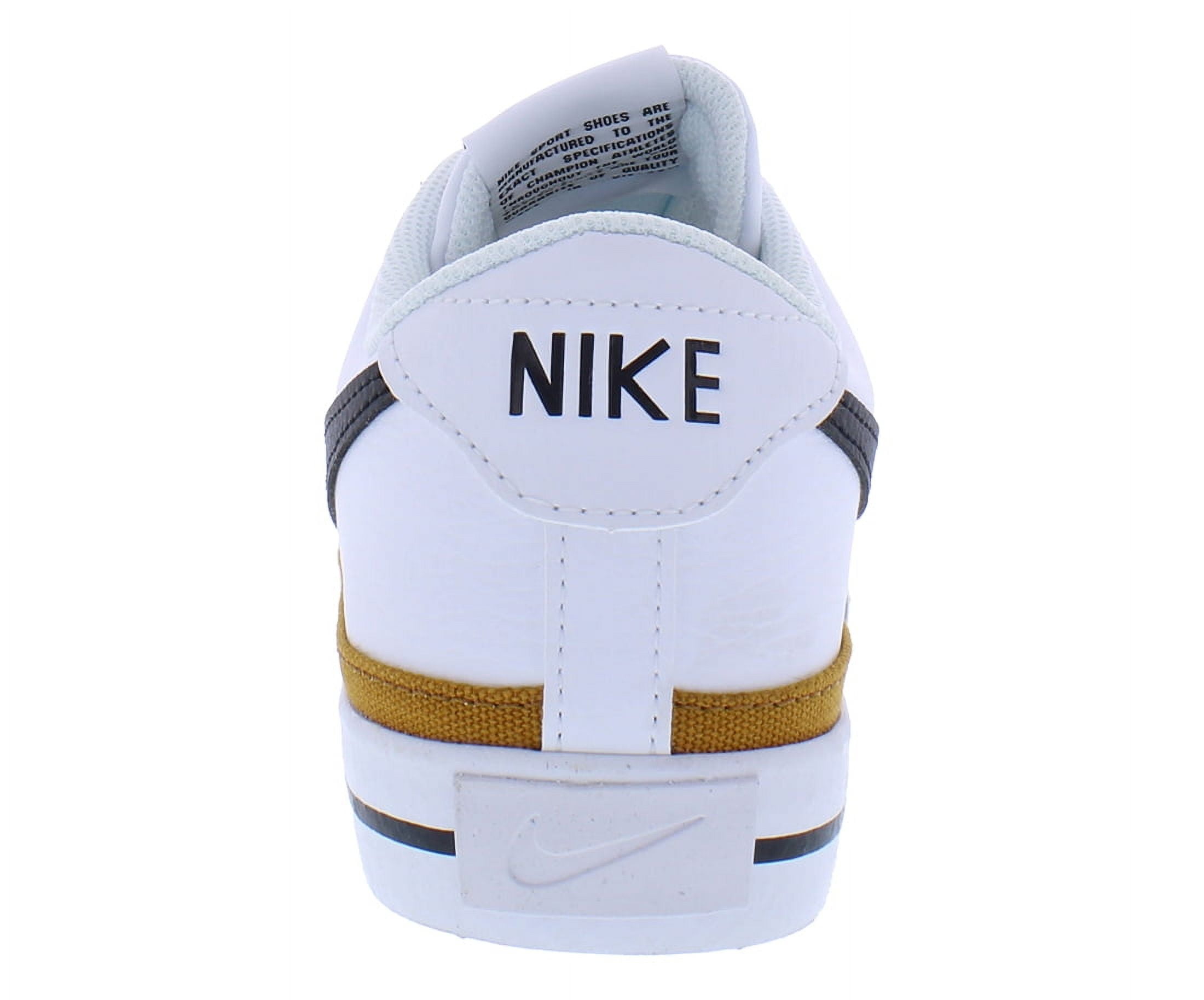 Nike Men's Training Gymnastics Shoe, White Black Desert Ochre Gum Light Brown, 8