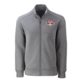 thumbnail image 2 of Men's-Cutter & Buck  Gray New York Red Bulls Roam Eco Tri-Blend Recycled Full-Zip Jacket, 2 of 3