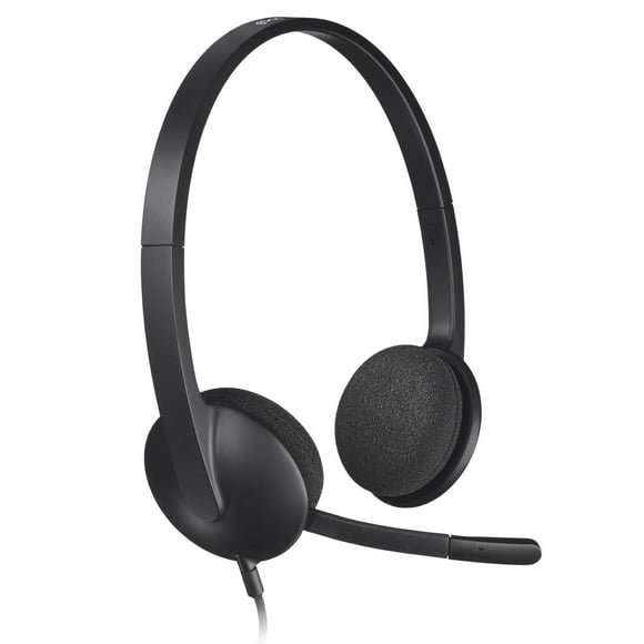 Logitech USB Headset H340, Plug into a world of crystal-clear audio.