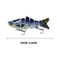 thumbnail image 2 of Cebo de pesca hundido de etapas múltiples: biónico de segmentos múltiples, Color D 4#, 2 of 2