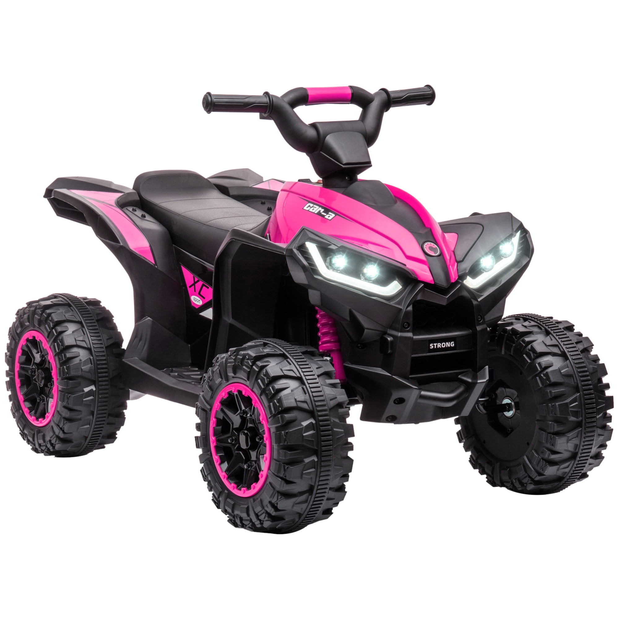 12V GLOW ATV PINK