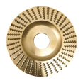 thumbnail image 5 of piezas de disco de pulido para lijar madera, herramientas para tallar madera, disco abrasivo para ángulos, dorado, 5 of 5