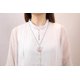 thumbnail image 2 of Collar con colgante de luna con envoltura de alambre del árbol de la vida, collar de piedra de cristal curativo Reiki, joyería de cuarzo con piedras preciosas naturales para mujer, 2 of 5
