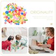 thumbnail image 3 of Miangastore Round Plastic Sewing Buttons Assorted Color 660Pcs 1.6X1.2X1.2In, 3 of 9
