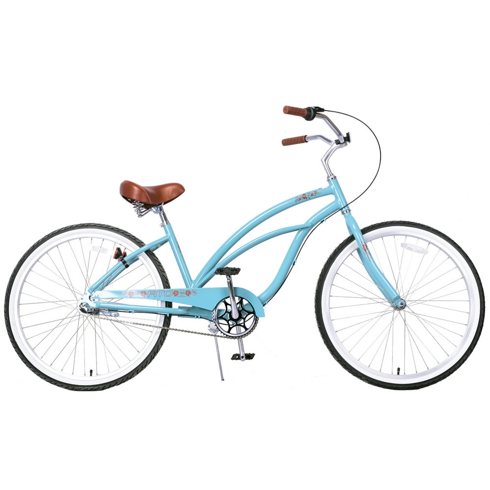 3 speed beach cruiser bike Clearance