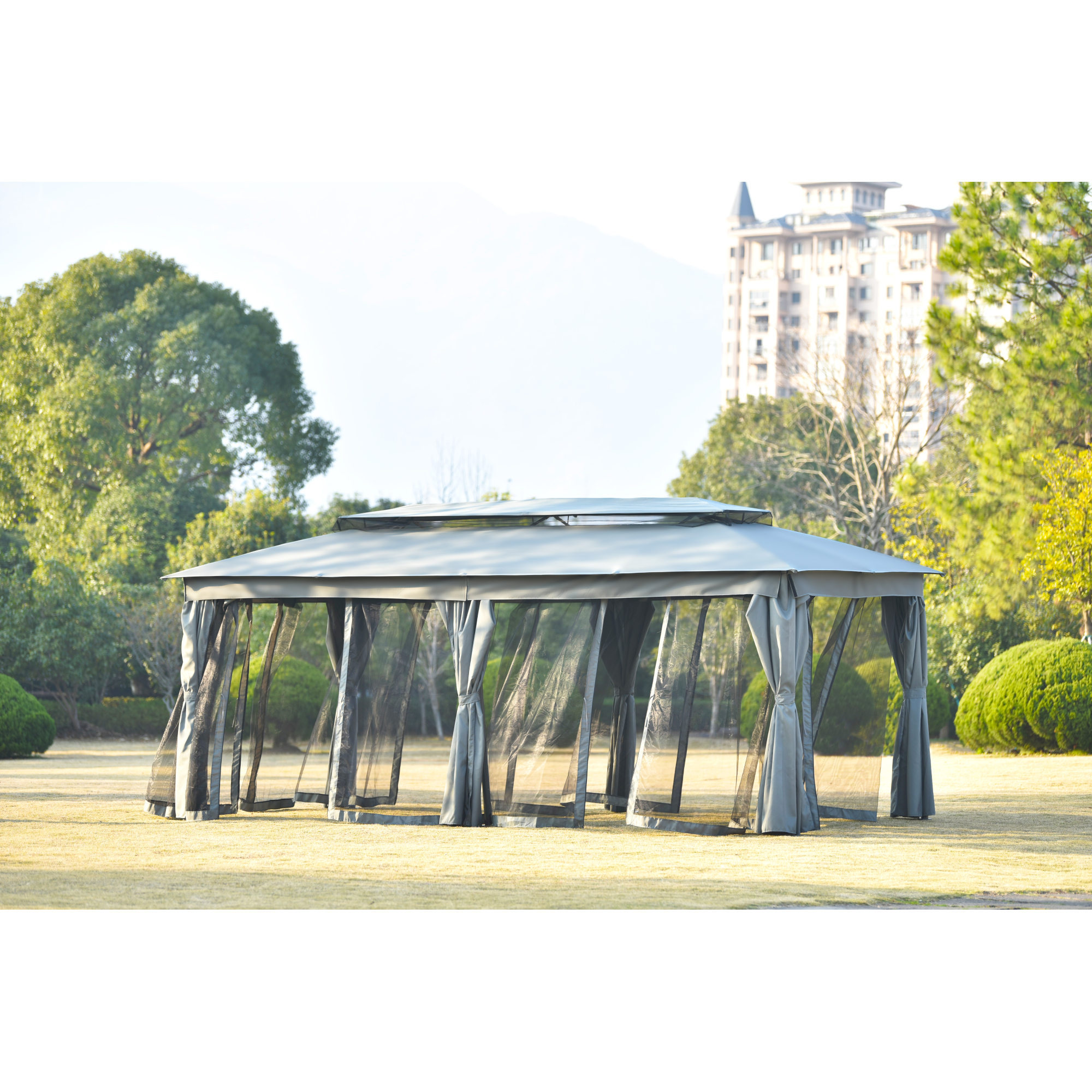 10X20 ft Gazebo with Oxford Cloth 