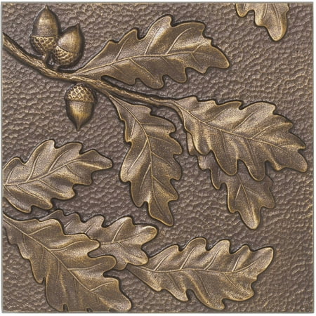 Antique Wall Decor - Oak Leaf Wall Decor, Antique Copper