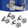 thumbnail image 2 of 2pcs 90 Degree Buffer Hinge Kitchen Cabinet Hydraulic Hinge Folding Door Large Angle Buffer Hinge Furniture Door Hardware, 2 of 8