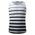 thumbnail image 4 of Sngxgn Men's Sleeveless Workout Swim Shirt Running Gym Tank Top Big and Tall(Black,XXL), 4 of 7