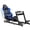 BLACK+BLUE, variant on ARES WING Racing Simulator Cockpit with Adjustable Seat & Shifter Mount, Heavy Duty Sim Racing Rig Compatible with Logitech, Fanatec, Thrustmaster for PS5, Xbox & PC