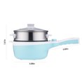 thumbnail image 2 of Naiovety Sartén de cocina: cocina antiadherente y aislada con confianza y facilidad, lo que facilita la limpieza sin tocar el interior Cocina y Comedor Doble capa azul (1, 2 of 6
