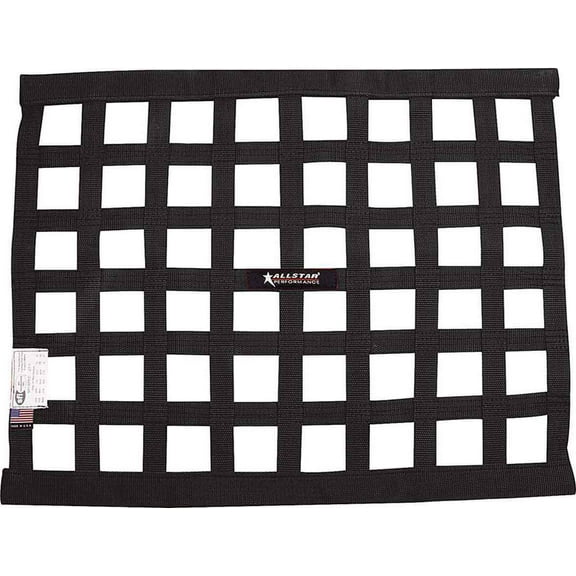 Window Net Border Style 18 x 24 SFI Black