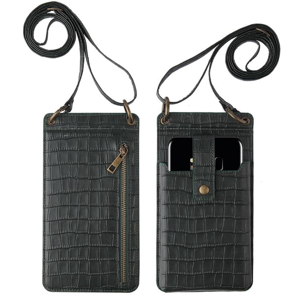 Diseño De Partición Mujeres Bolso Para Teléfono Móvil Estilo Vertical Bolso Bandolera Patrón De Cocodrilo Monedero De Un Hombro Regalo Para Navidad Cumpleaños Año Nuevo Advancent AP006545-02
